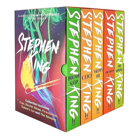 5 Books Collection Box Set (Cujo, 'Salem's Lot, The Shining, Doctor Sleep, Fire Starter) Stephen King