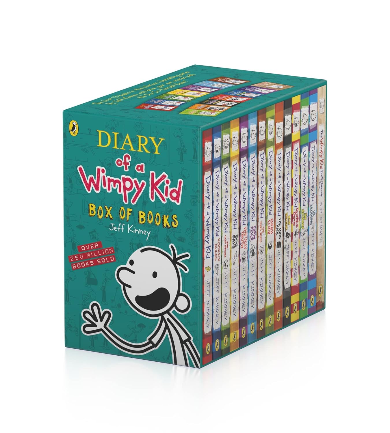 Diary of a Wimpy Kid Box of Books (1-13) - Jeff Kinney