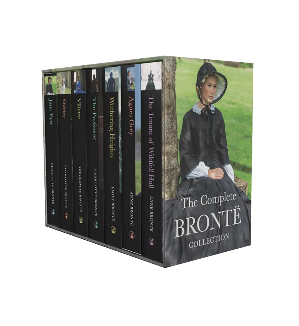 The Complete Bronte Sister's Collection 7 Books Set (The Tenant of Wildfell Hall, Agnes Grey, Wuthering Heights, The Professor, Villette, Shirley, Jane Eyre) - Anne Brontë