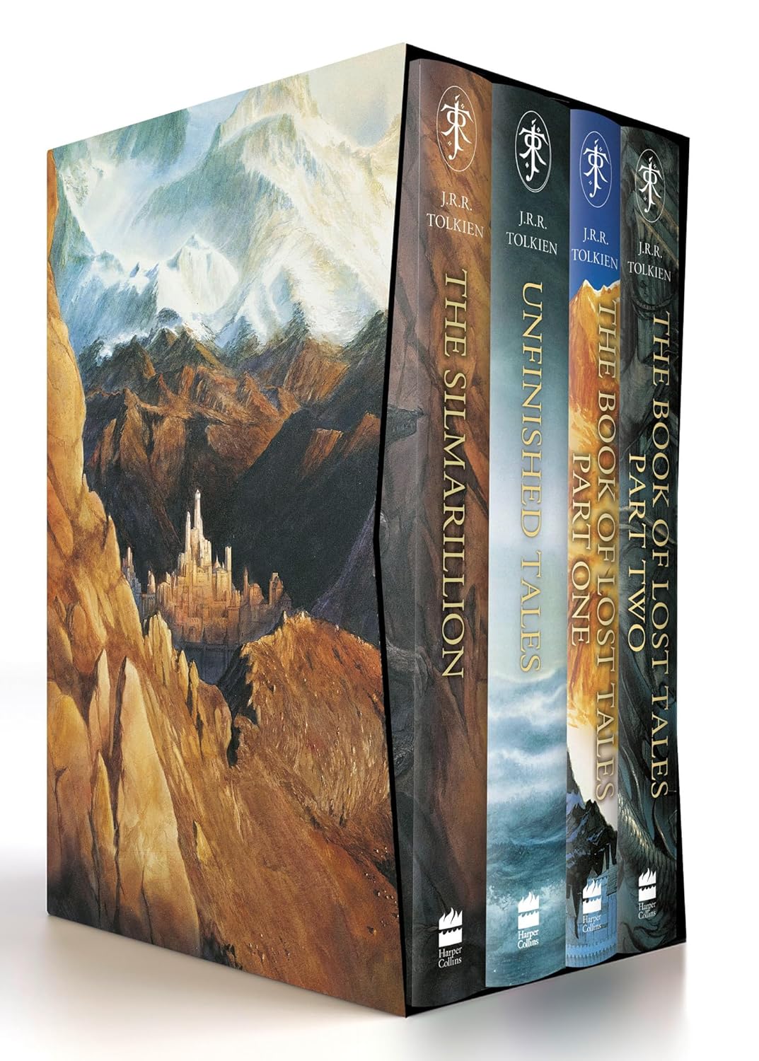 The History of Middle-earth: The Silmarillion, Unfinished Tales, the Book of Lost Tales, Part One & Part Two - (Boxed Set 1) - J.R.R. Tolkien