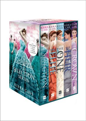 The Selection Series Complete 5 Books Collection Box Set (Selection, Elite, One, Heir & Crown) - Kiera Cass