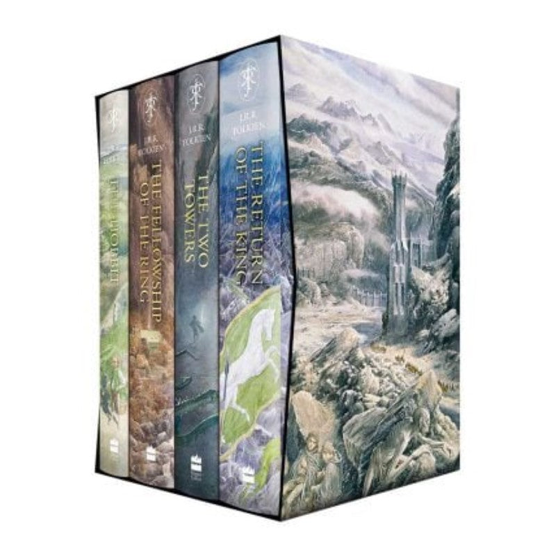 The Hobbit & The Lord of the Rings Boxed Set: Illustrated Edition - J. R. R. Tolkien