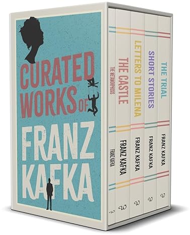 Curated Works - 5 Books Collection Boxed Set(The Trial, Short Stories, Letters to Millena, The Castle & The Metamorphosis) - Franz Kafka