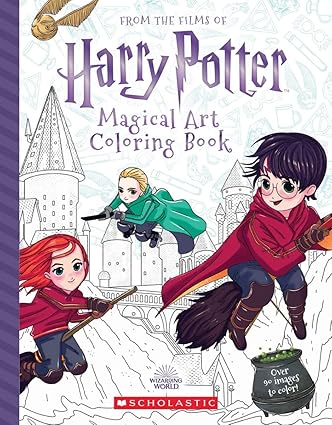 Magical Art Coloring Book (Harry Potter) - Cala Spinner