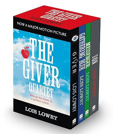 The Giver Boxed Set: The Giver, Gathering Blue, Messenger, Son: The classic science-fiction fantasy adventure series for kids (The Giver Quartet) - Lois Lowry