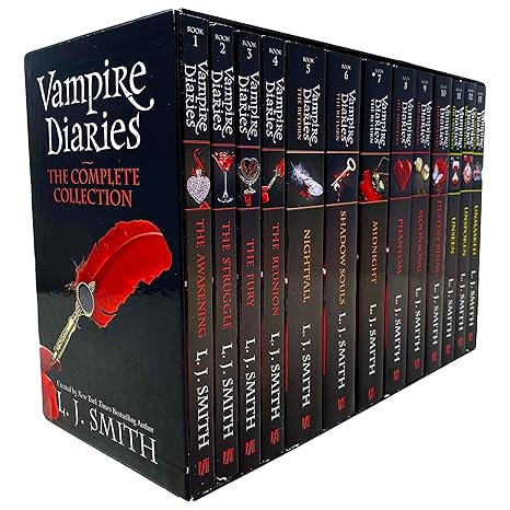 Vampire Diaries The Complete Collection Books 1 - 13 Box Set - L.J. Smith