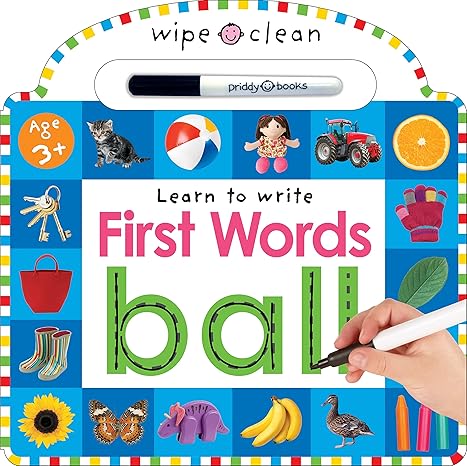 Wipe Clean: First Words